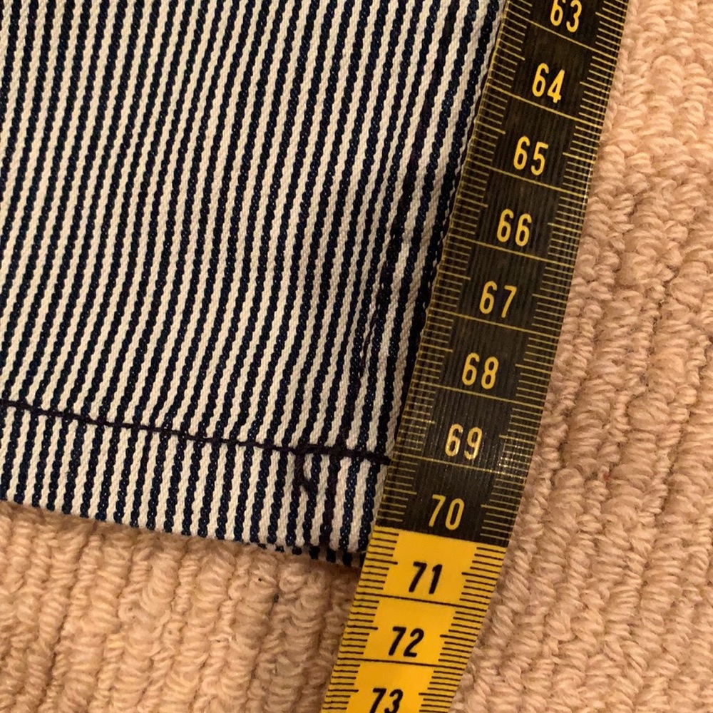 💙NWT JOIE Hickory Stripe straight leg Jeans Sz 25